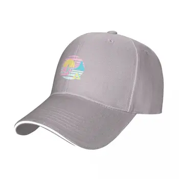 Великолепен морски залез | Идеален подарък | Подарък Zelda Бейзболна шапка с pom-помераните, Солнцезащитная мъжка шапка, дамски